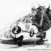 Classic Sidecar Racers - Max Deubel & Emil Horner (BMW)